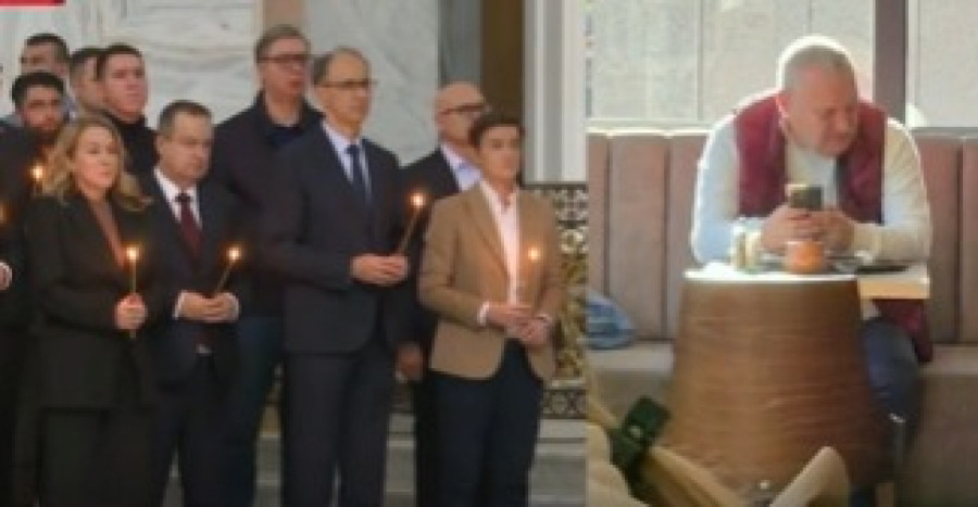 Dok Vučić odaje poštu stradalima u tragediji u Hramu Svetog Save, evo šta rade blokaderi u Novom Sadu FOTO