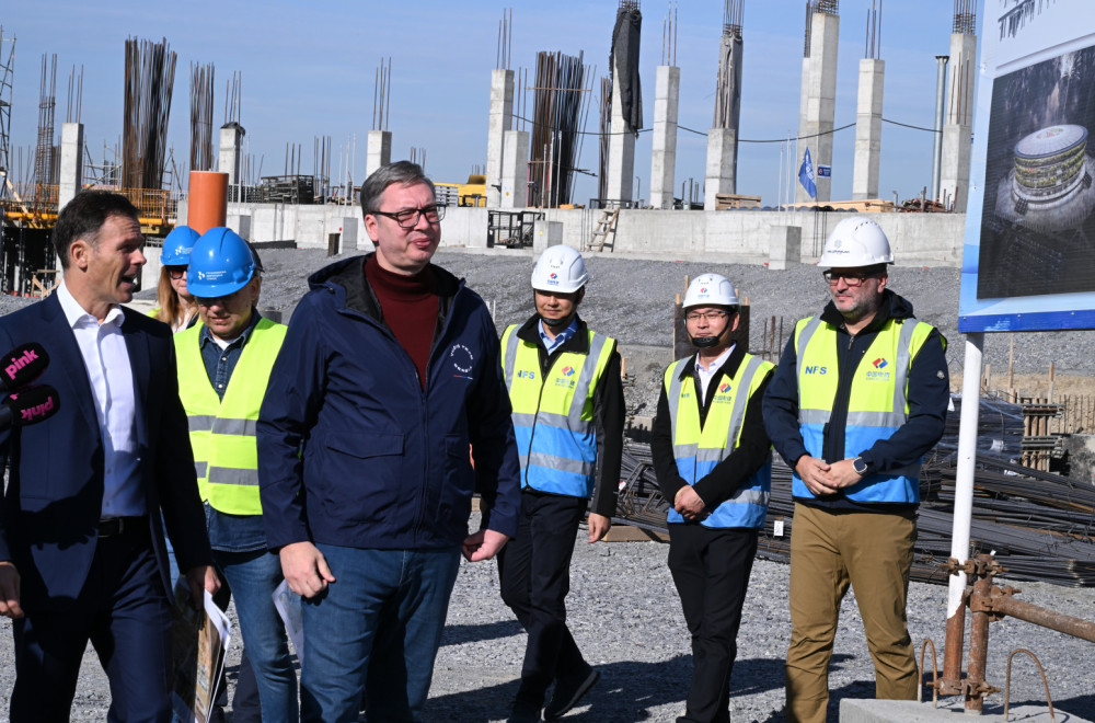 Vučić: Kandidovali smo se da 2028. budemo domaćini finala Lige Evrope; Kapacitet će biti 52.000 ljudi
