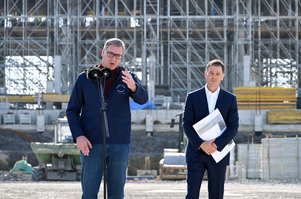 Vučić: Nacionalni stadion gradimo po najvišim svetskim standardima; Fokus na bezbednosti FOTO/VIDEO