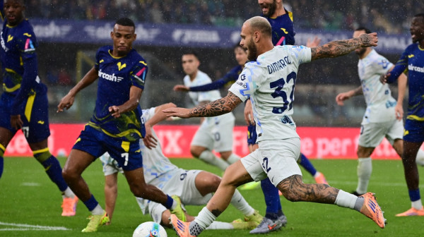 Inter u Veroni imao više sreće nego pameti