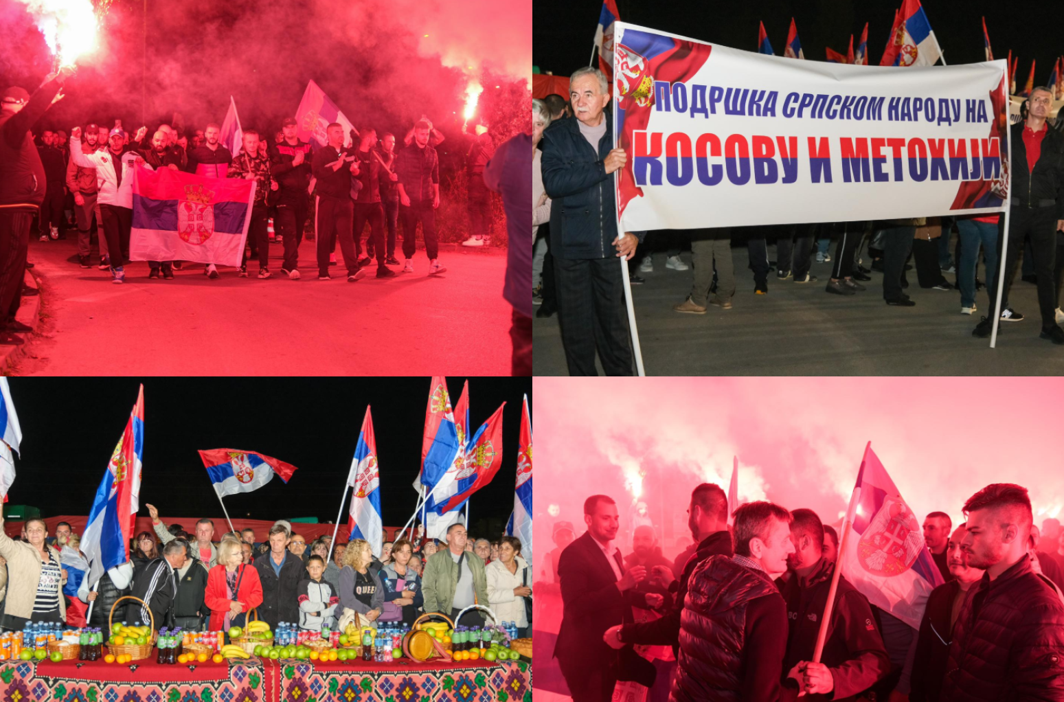 Srbi sa KiM stigli u Ljig; Glišić ih dočekao: "Svaka čast junaci, tako se voli Srbija"; Podrška Vučiću FOTO