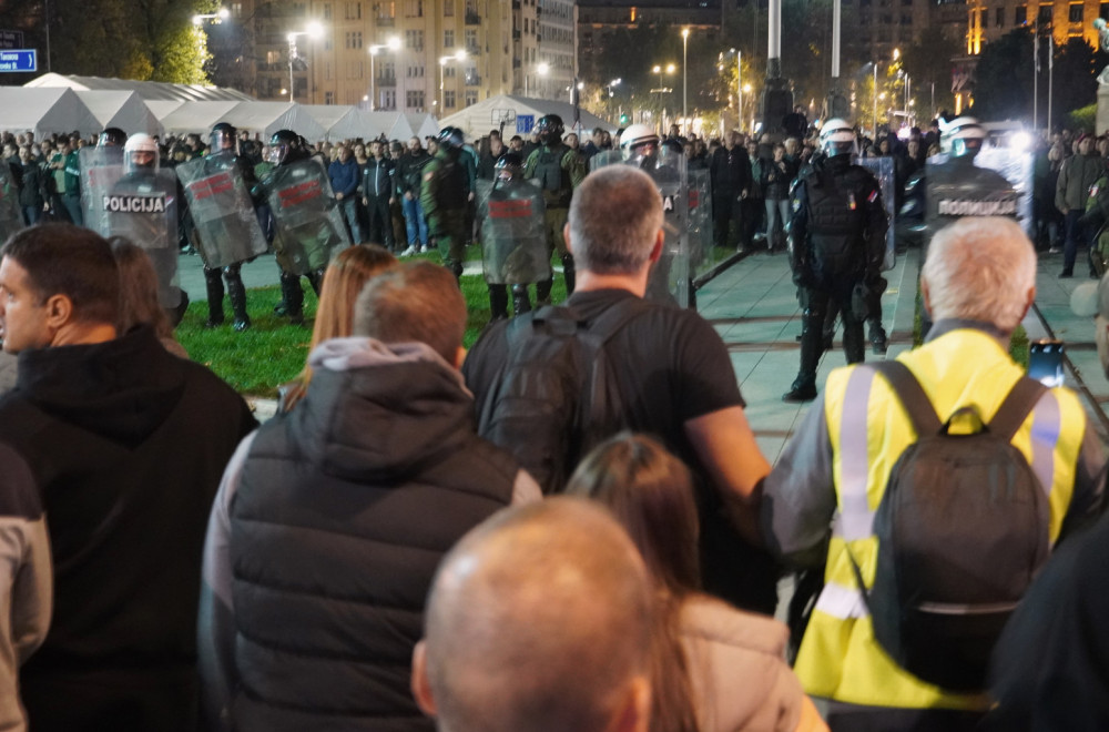 Licemerje blokadera na delu: Sada im šatori ne smetaju, jer su njihovi