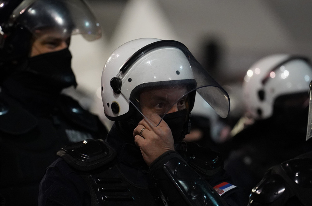 Oglasio se MUP: Uhapšen blokader zbog skandaloznog ponašanja i remećenja javnog reda i mira