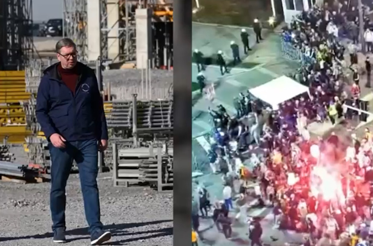 Dva lica Srbije; Jeste li za Srbiju koja gradi i radi ili onu koja se sukobljava i ruši? VIDEO