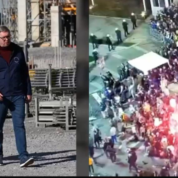 Dva lica Srbije; Jeste li za Srbiju koja gradi i radi ili onu koja se sukobljava i ruši? VIDEO