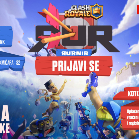 Poslednja prilika da se prijavite za novi RUR Clash Royale turnir!
