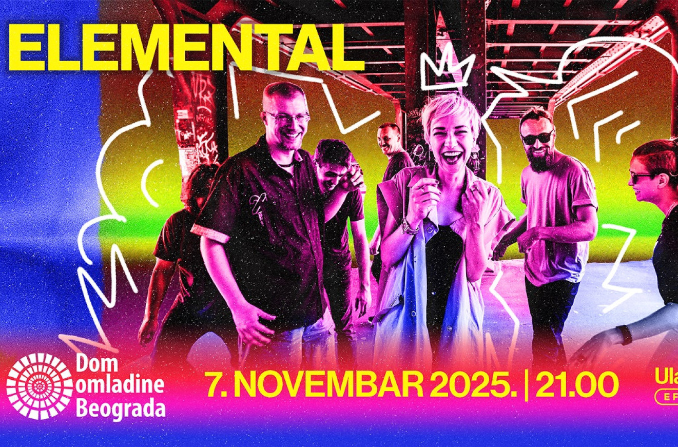 Koncert grupe ELEMENTAL u Domu omladine Beograda skoro rasprodat, poslednje ulaznice u prodaji