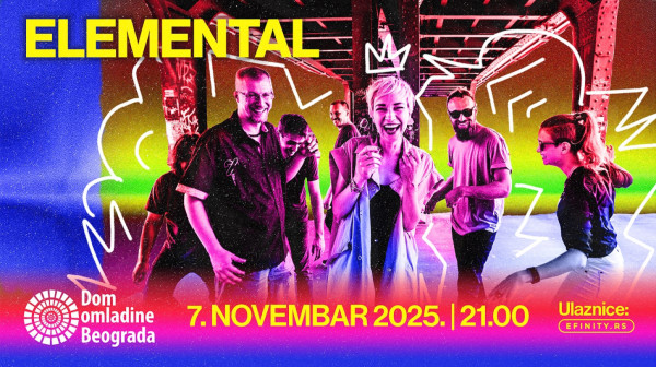 Koncert grupe ELEMENTAL u Domu omladine Beograda skoro rasprodat, poslednje ulaznice u prodaji