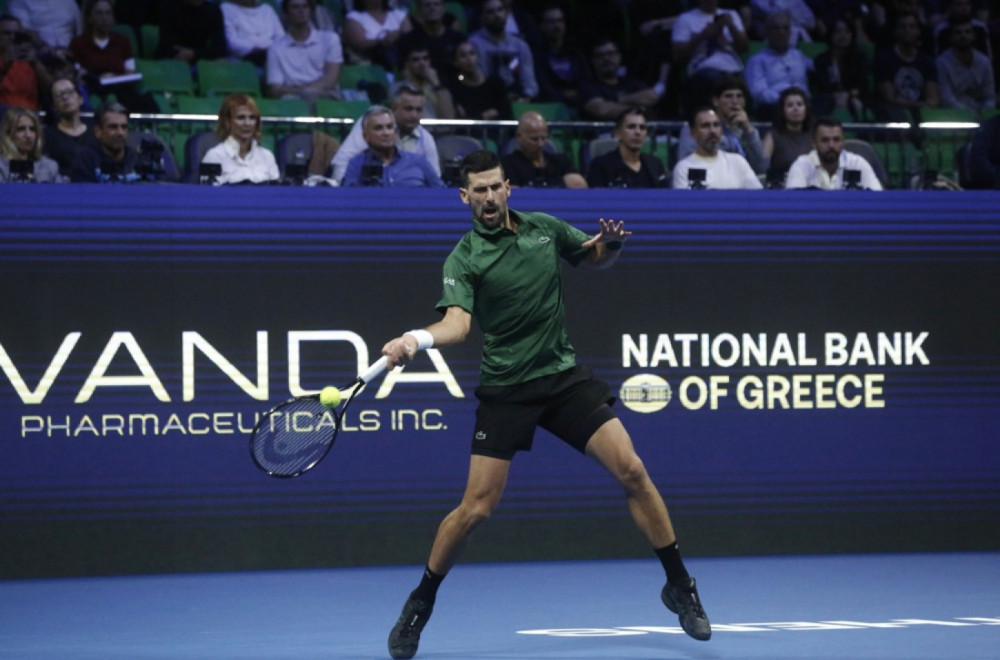 Đoković u idealnom terminu igra u Atini