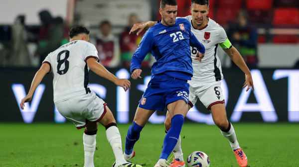 FIFA kaznila Srbiju zbog utakmice protiv Albanije