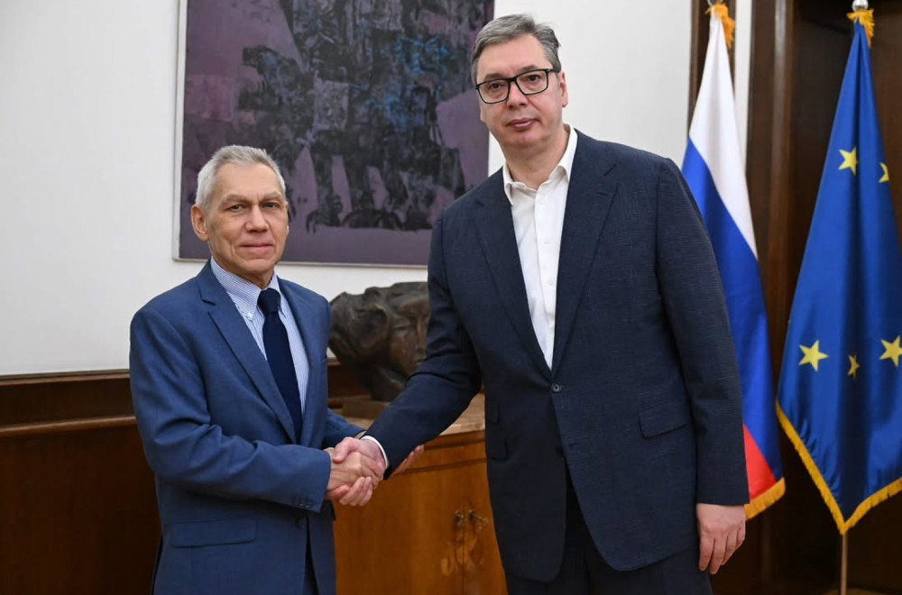 Vučić meets with Botsan-Kharchenko: Serbia will continue dialogue while protecting its citizens' interests