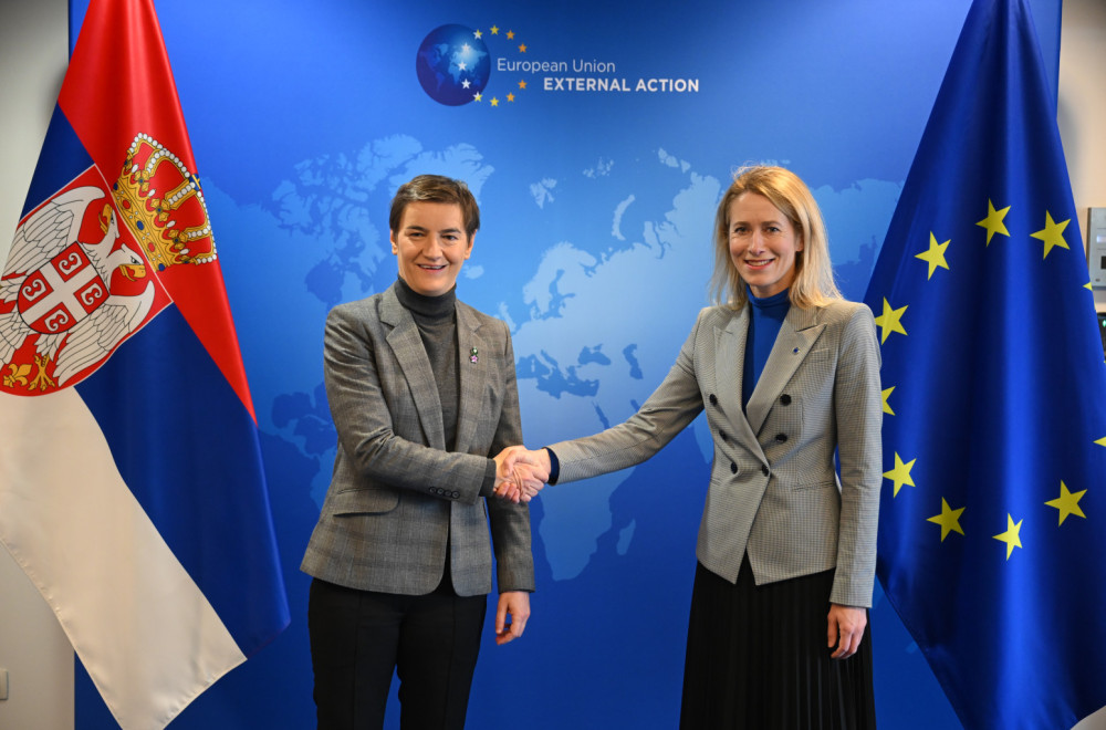 Brnabić meets with Kaja Kallas: "We continue working together on reforms"