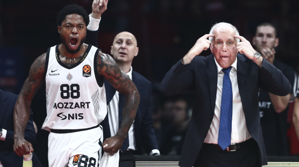 Partizan traži izlaz iz crne serije – poznati sastavi; Mirotić izviždan