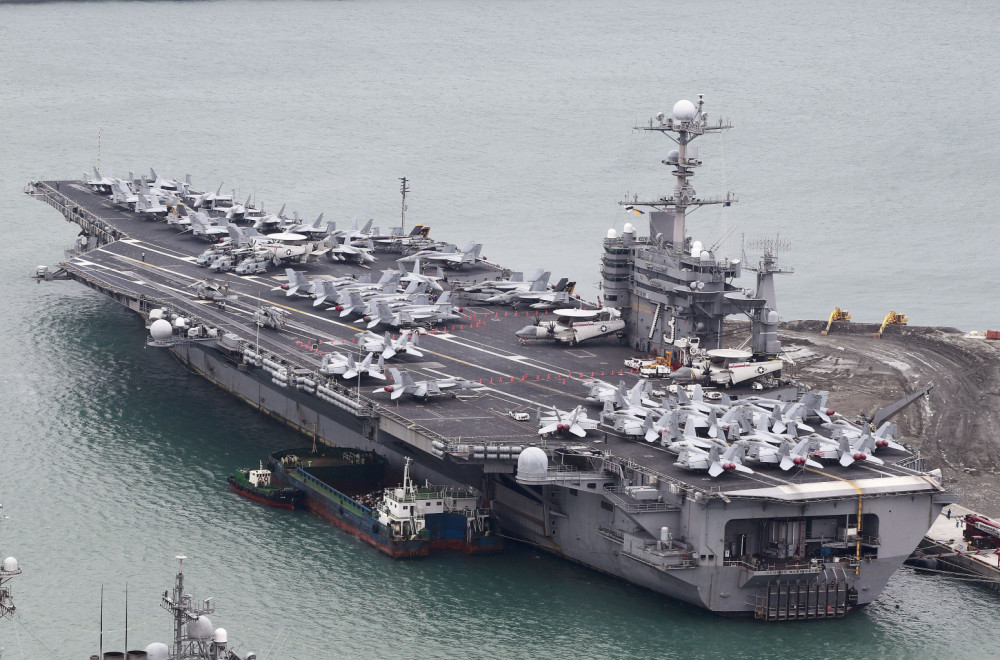 "Linkoln" opasno blizu; Kreće Trampov napad? Ali, stigla je i poruka: Amerikanci su gotovi?  FOTO/VIDEO