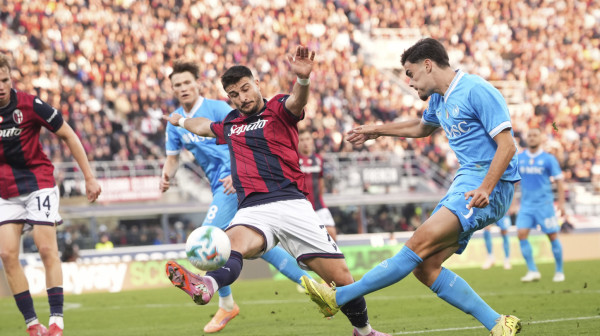 Kiks Napolija u Bolonji za treći poraz u sezoni