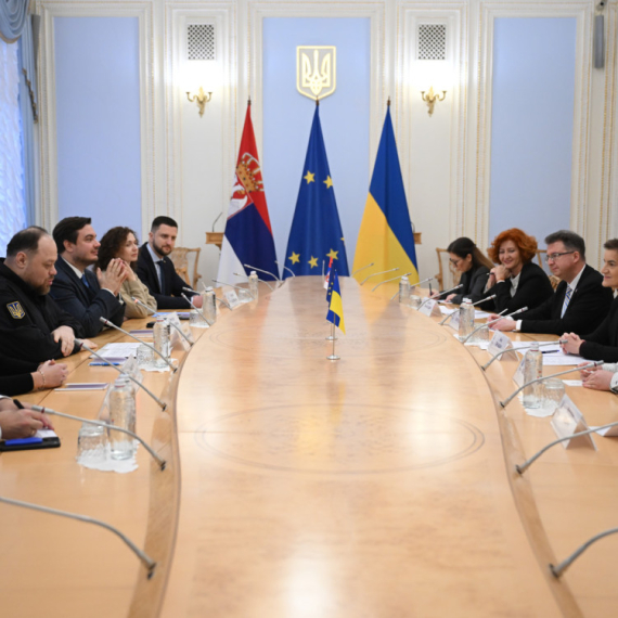 Brnabić u Vrhovnoj Radi: Velika mi je čast; Parlamenti Srbije i Ukrajine mogu da unaprede saradnju FOTO