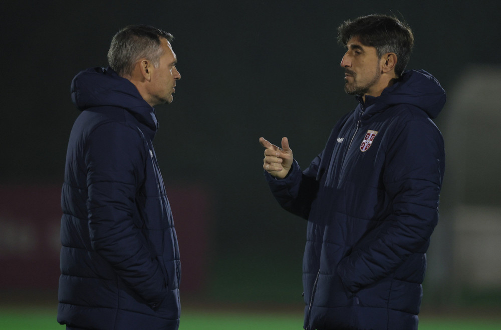 Prvi trening Srbije pod vođstvom Veljka Paunovića VIDEO