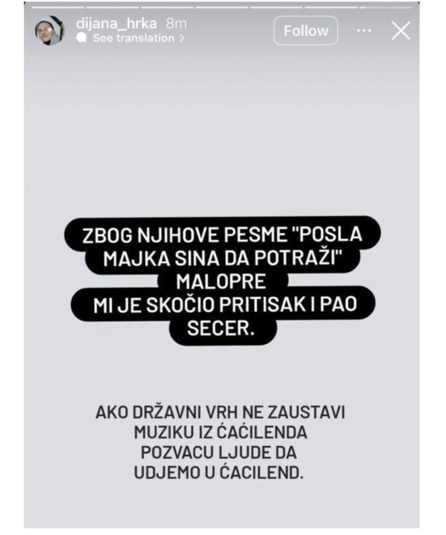Studenti oštro protiv Dijane Hrke FOTO