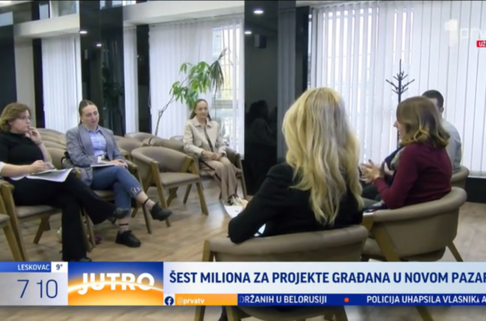 Šest miliona za projekte građana u Novom Pazaru VIDEO