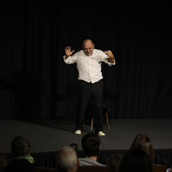 Rale Milenković u teatru humanosti – 41 godina umetnosti, 2014. nastup i monodrama koja ne stari