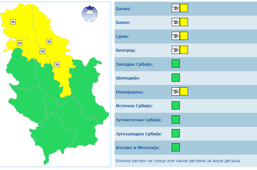 Thick fog in Serbia; The RHMZ has issued a statement: Weather alert activated PHOTO