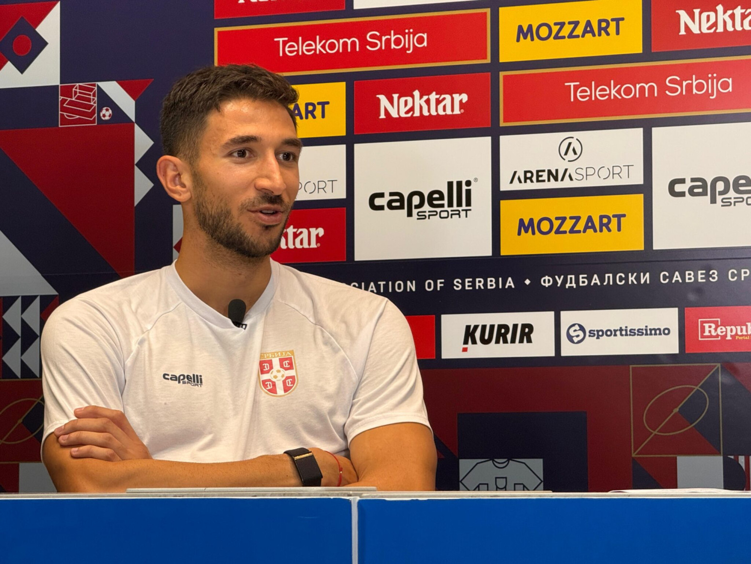 Marko Grujić posle povratka među orlove: Verujem da je ovo početak uspešnog perioda za Srbiju