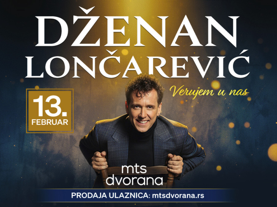 Publika spremna za dve večeri hitova: Dženan Lončarević zakazao i drugi koncert u MTS Dvorani