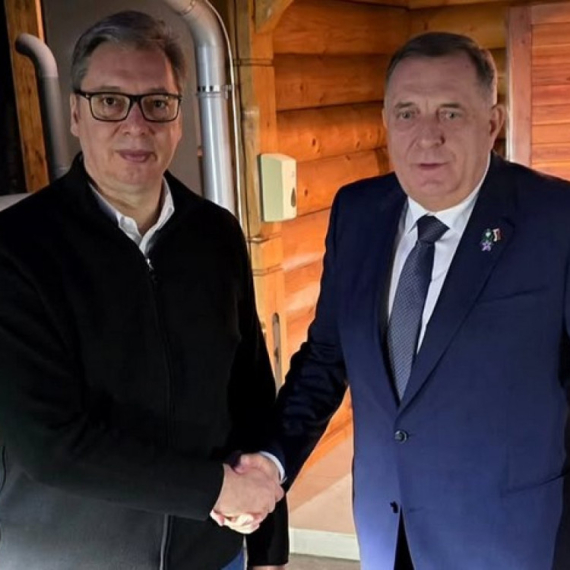 Vučić sa Dodikom: O svim važnim regionalnim i pitanjima od značaja za budućnost srpskog naroda FOTO