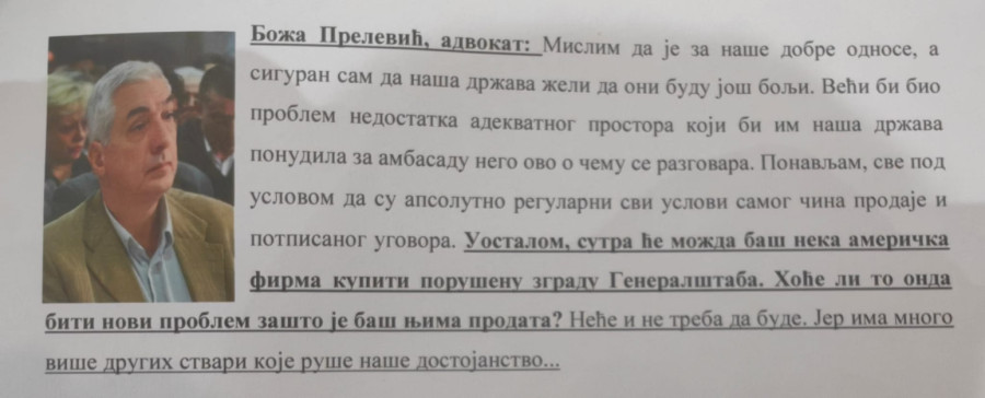 Pogledajte kako je Božo Prelević govorio 2007. kad je Maršalat prodat Amerikancima FOTO