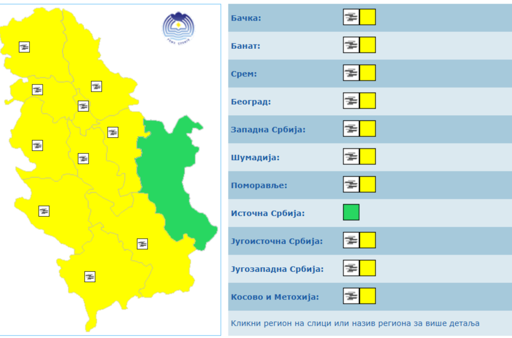 Stiže sneg u Srbiju: Čeka nas drastičan pad temperature