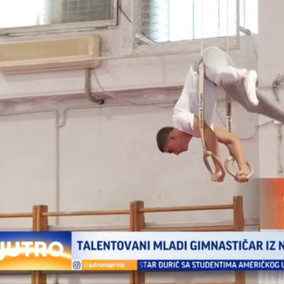 Mladi gimnastičar iz Niša beleži sjajne rezultate na takmičenjima VIDEO