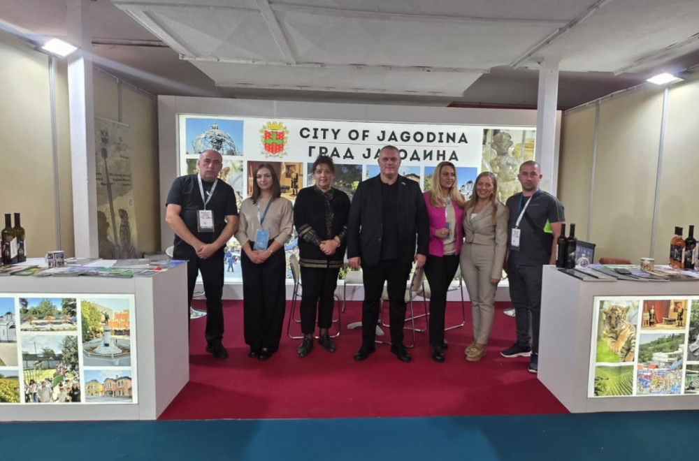 Dalibor Marković: Štand Jagodine na sajmu turizma u Solunu prvog dana posetilo preko 3000 ljudi FOTO