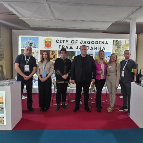 Dalibor Marković: Štand Jagodine na sajmu turizma u Solunu prvog dana posetilo preko 3000 ljudi FOTO