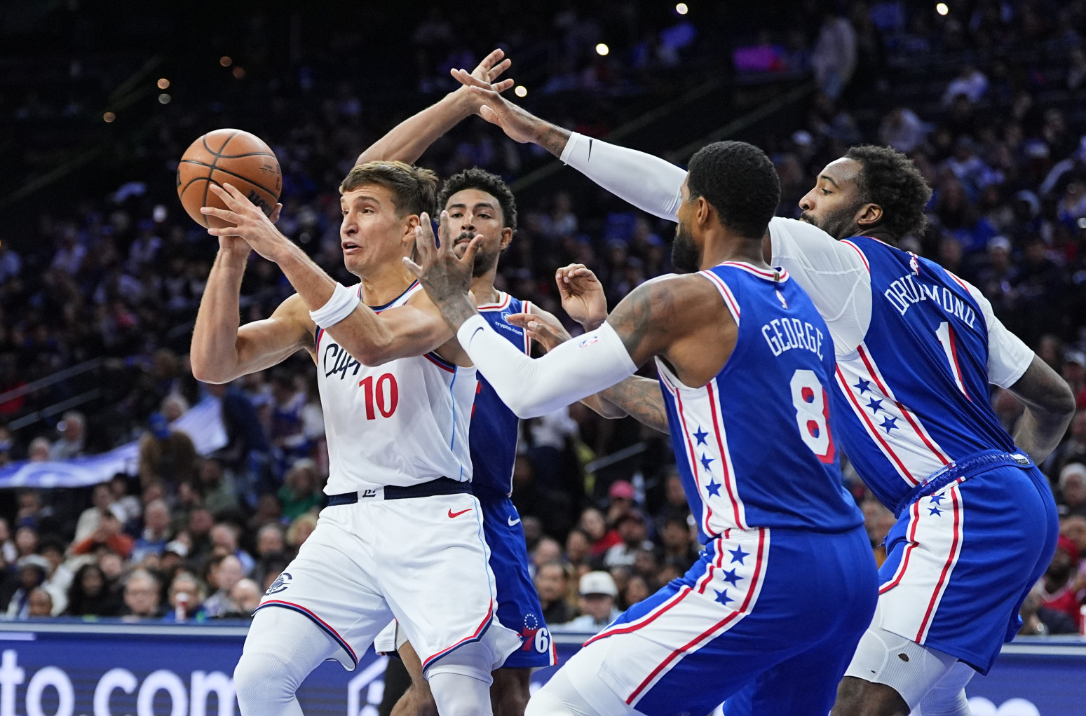 Bogdanović zapažen, ali agoniji Klipersa nema kraja VIDEO