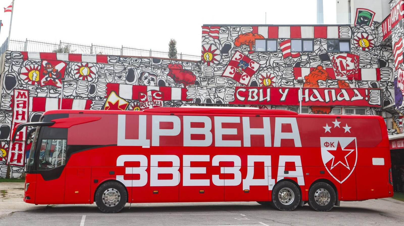 Zvezda dobila novi autobus FOTO/VIDEO