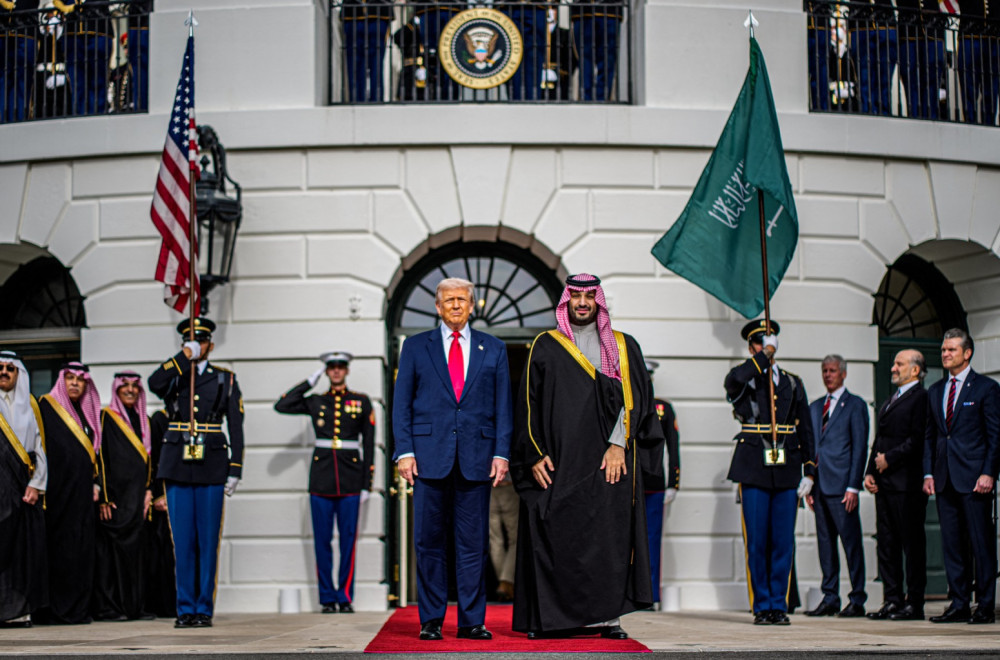 Tramp dočekao Bin Salmana u Beloj kući