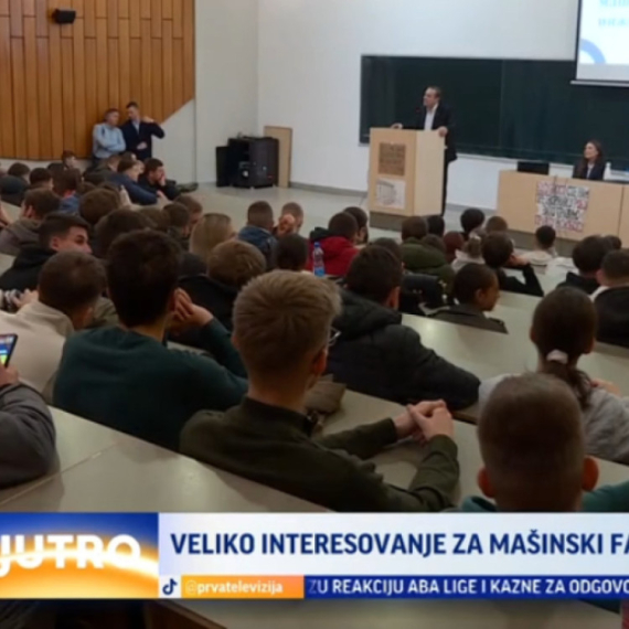 Veliko interesovanje za Mašinski fakultet u Nišu VIDEO