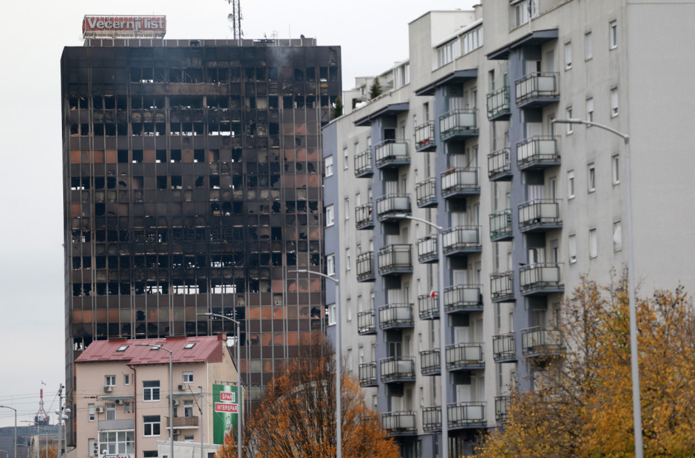 Šta se dogodilo u zgradi Vjesnika neposredno pre požara? Teško je poverovati... FOTO/VIDEO