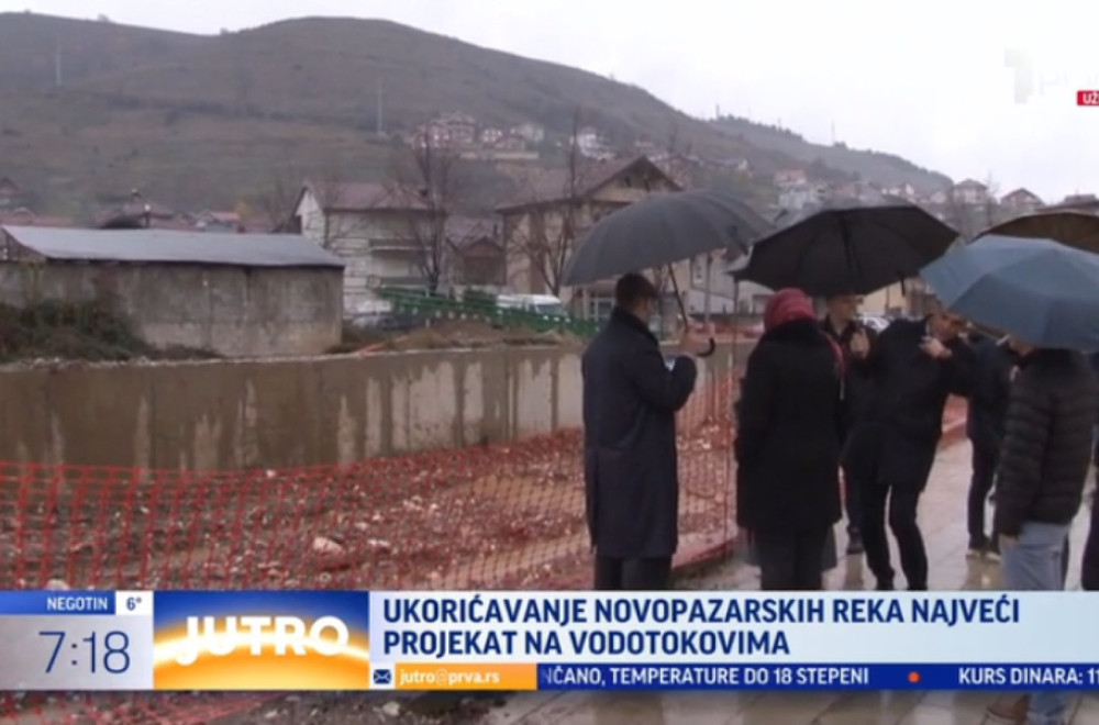 Ukroćivanje novopazarskih reka najveći projekat VIDEO