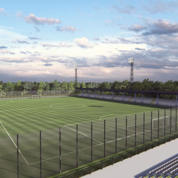 Železničar nastavlja da raste – modernizacija stadiona u Pančevu FOTO