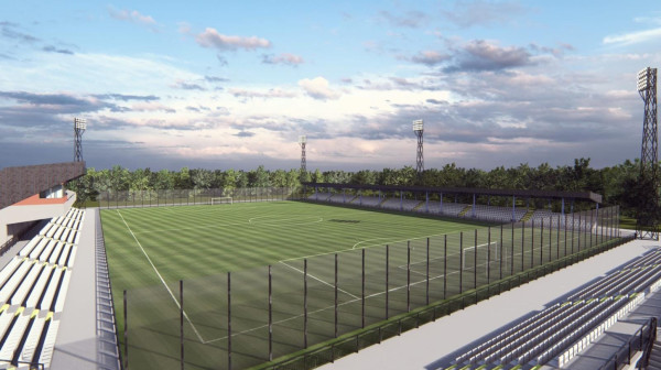 Železničar nastavlja da raste – modernizacija stadiona u Pančevu FOTO