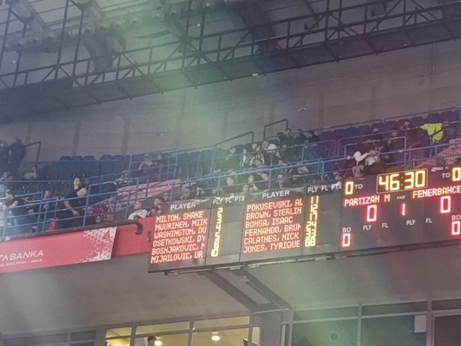 Partizan oslabljen – Parker propušta Fenerbahče