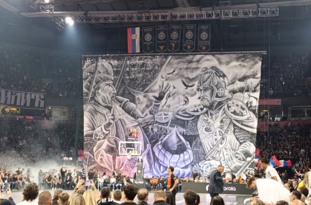 Sjajna koreografija "grobara" – vruć doček za Turke FOTO/VIDEO