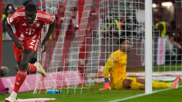 Bajern primio dva gola za 17 minuta, a onda... VIDEO