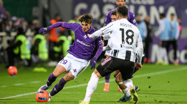 Juventusu samo bod u Firenci – uvrede za Vlahovića, Kostić se upisao u strelce VIDEO