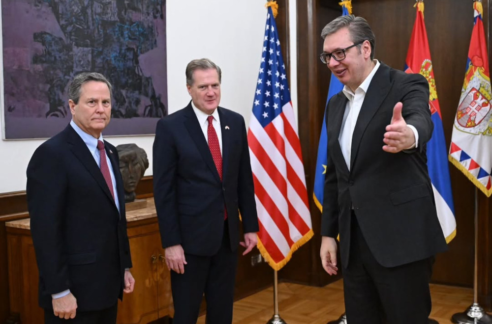Vučić sa američkim kongresmenima: Spremni smo da jačamo veze i saradnju Srbije i SAD FOTO