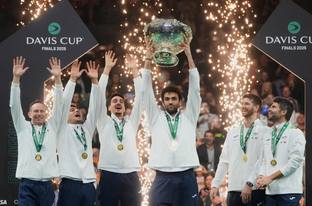 Nije Italija samo Siner – Azuri osvojili treći Dejvis Kup zaredom VIDEO