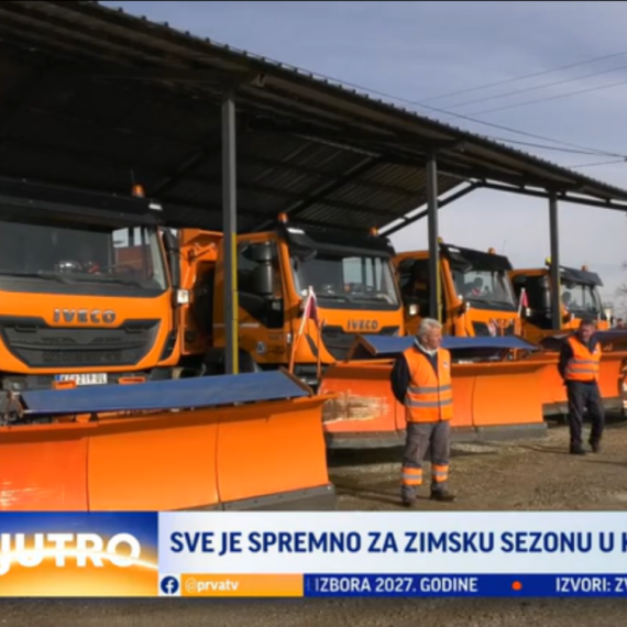 Da li je sve spremno za zimsku sezonu u Kragujevcu? VIDEO