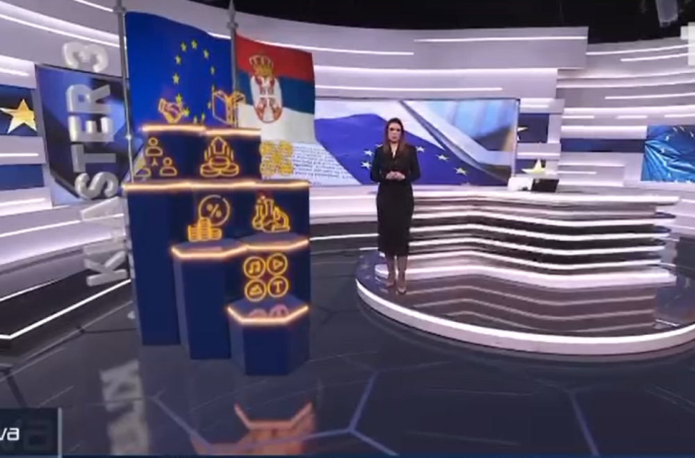 Studio vesti TV Prva bez konkurencije: Pogledajte kako izgleda najsavremenija AG tehnologija u programu VIDEO