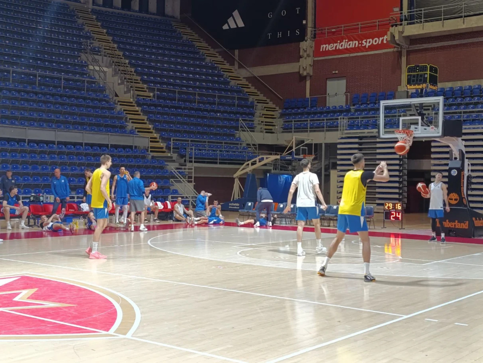 Danilo Anđušić posle prvog treninga sa novim selektorom